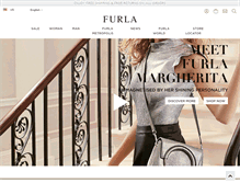 Tablet Screenshot of furla.com